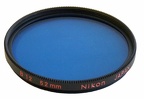Filtre bleu foncé B12, 52mm (Nikon)(ACC0615)