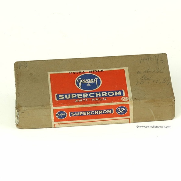 Plaques Superchrom 45x107 (Gevaert)(ACC0644)