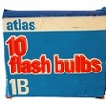 Boîte de 10 flash bulbs 1B (Atlas)(type PF1)(ACC0677)