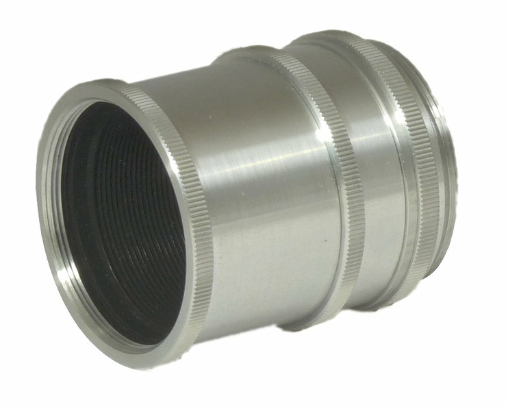 Fabricant / Marque : Titania
Pays : Allemagne
Date : ?
Dimensions : bagues de 2, 6, 13, 30 mm
Monture : vis 42 mm
Notice : oui
Commentaires :
Bagues pour Praktica, Pentacon et Edixa-Reflex
ACC0744_01.jpg