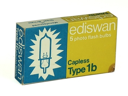_double_ Boîte de 5 ampoules 1B (Ediswan)(ACC0858a)