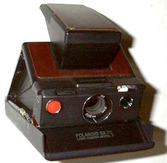 SX70 Land Camera Model 2 (Polaroid) - 1974(brun)(APP1064)