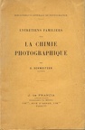 Entretiens familiers sur la chimie photographiqueG. Schweitzer(BIB0005)
