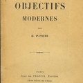 Les objectifs modernes<br />E. Pitois<br />(BIB0091)