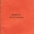 Mémento Photo Cinéma<br />(BIB0117)