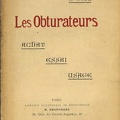 Les obturateurs<br />H. Wurtz<br />(BIB0266)