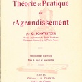 Théorie et pratique de l'agrandissement (3<sup>e</sup> éd).<br />G. Schweitzer<br />(BIB0267)
