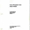 Famous photographers Course : Manuel technique<br />(BIB0310)