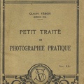 Petit traité de photographie pratique - 1925Claude Véron(BIB0326)