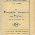 La Photographie Documentaire des Végétaux<br />(BIB0481)