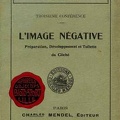 L'Image négative (3<sup>e</sup> conférence)<br />Cyrille Ménard<br />(BIB0593)