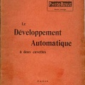 Le développement automatique à deux cuvettes<br />collectif<br />(BIB0604)