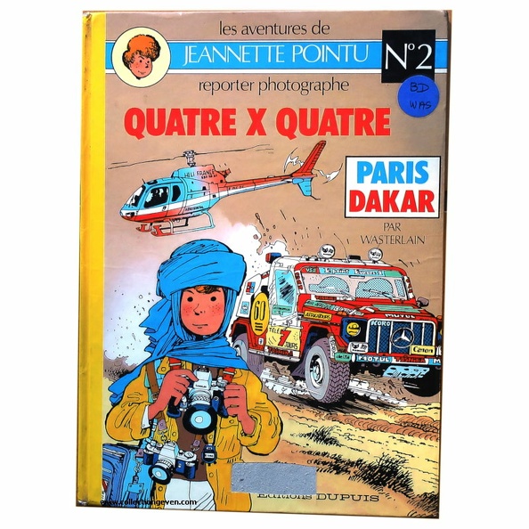 Jeannette Pointu N° 2 : Quatre x Quatre - 1986Wasterlain(BIB0586)