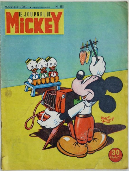 _double_ Le journal de Mickey, N° 138, 1955(BIB0760a)