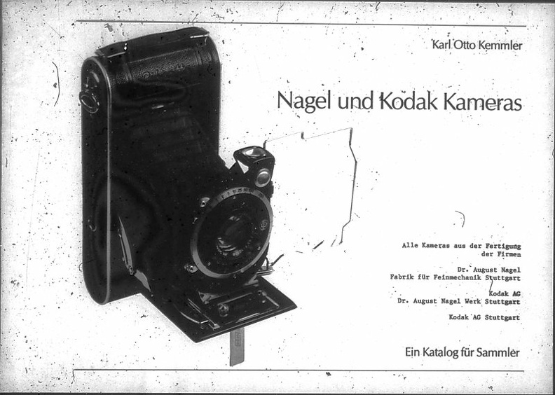 Nagel und Kodak Kameras - 1983Karl Otto Kemmler(BIB0794)