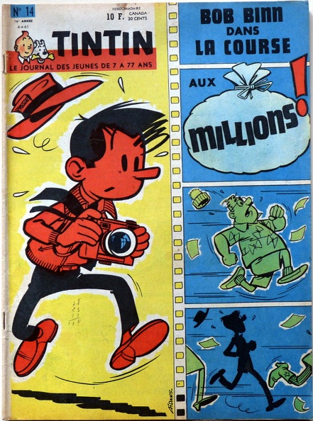 Tintin, N° 14 - 1961(BIB0804)