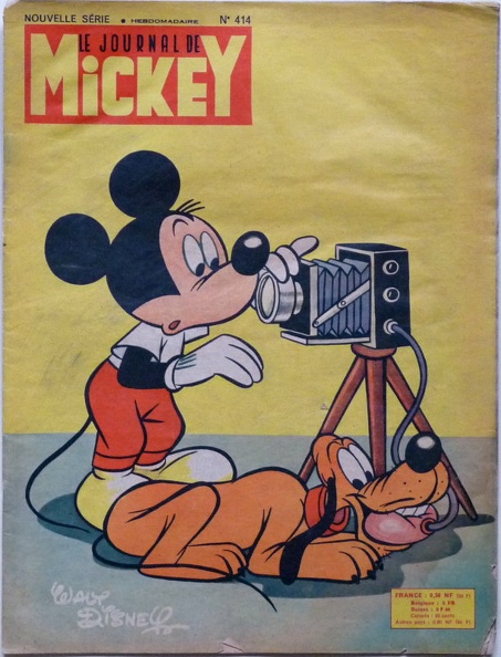 Le journal de Mickey, N° 414, 1960(BIB0816)