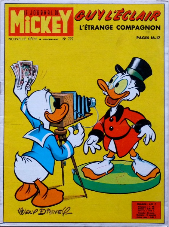 Le journal de Mickey, N° 727 - 1966(BIB0822)