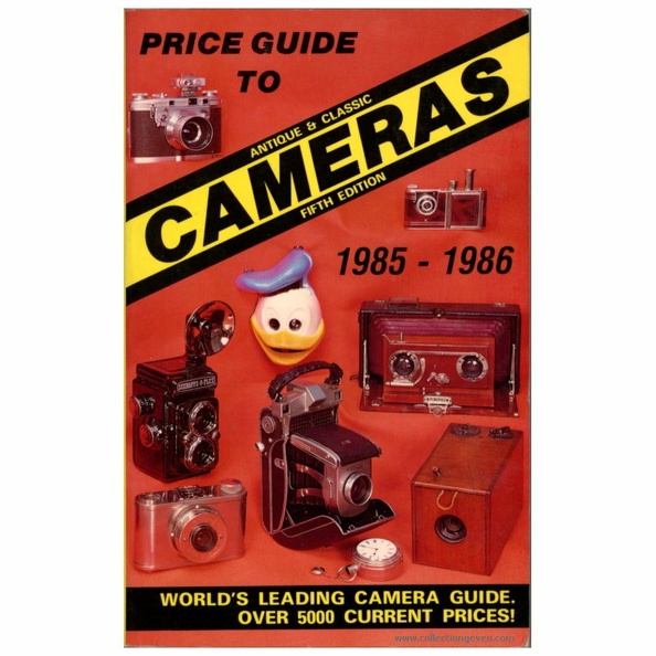 Price guide to antique and classic cameras, 5th ed., 1985 - 1986James M. McKeown(BIB0885)