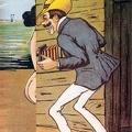 Carte humoristique pliante, Erotisme 1900<br />(CAP0007)