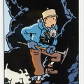 Tintin au Tibet (avec un appareil avec flash autour du cou)<br />(CAP0117)