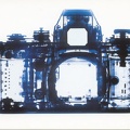 Appareil photo transparent, bleu(CAP0167)