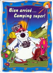 Cubitus : « Bien arrivé... Camping super ! »(CAP0232)