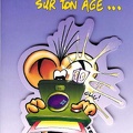 Carte d'anniversaire : Ze Souris « Pas la peine de flipper sur ton âge... »<br />(CAP0258)