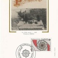 _double_Carte 1er jour: timbre Europa « La photographie », « La table servie », Niépce, 1822(CAP0284a)
