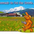 Marmotte photographe : « Souvenir du Col des Aravis... »<br />(CAP0405)