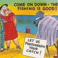 « Come on down - The fishing is good »<br />(CAP0471)