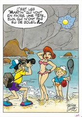 Humour sur la plage: « Humour a mer »(CAP0473)