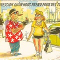 Touristes dans la rue (version française)<br />(CAP0625)
