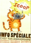« Scoop / Info Spéciale / C'est ton anniversaire »(CAP1000)