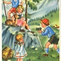 4 enfants à la montagne(CAP1110)