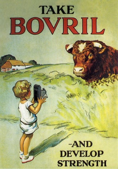 Vache « Take Bovril »(CAP1118)