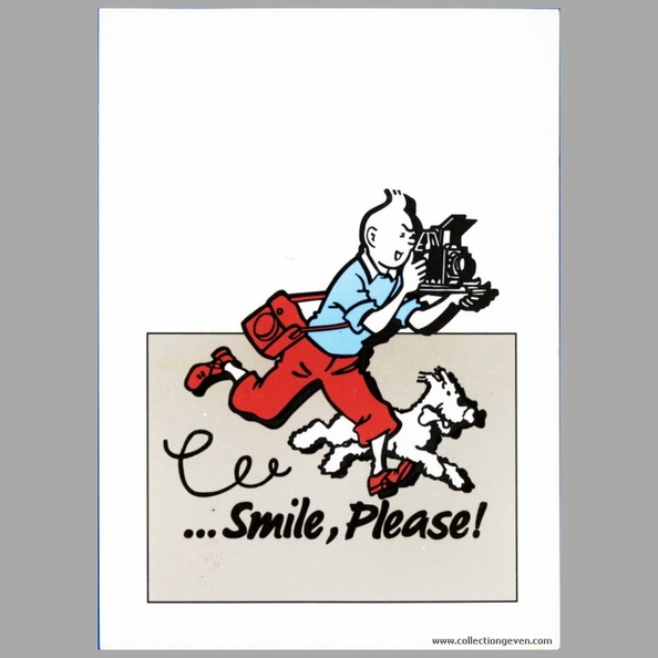 _double_ Tintin reporter : « Smile, please! »(CAP1482a)