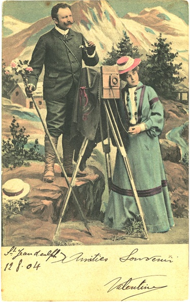 Couple à la montagne(CAP1596)