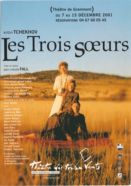 « Les Trois Soeurs » de Tchekov - 2001(CAP1854)