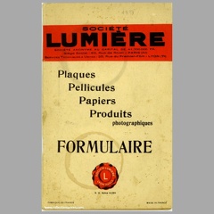 Formulaire, 26e éd. (Lumière) - 1938(CAT0003)