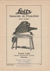 Appareils de projection pour école (Leitz) - 1928(CAT0022=