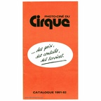 Photo-Ciné du Cirque - 1981-1982(CAT0072)