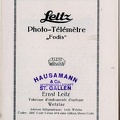 Photo-Télémètre Fodis (Leitz) - 1928<br />(CAT0114)