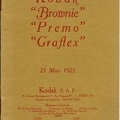 Kodak Brownie, Premo, Graflex - 1925(CAT0134)