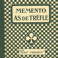 Mémento (As de Trèfle) - 1933<br />(CAT0152)