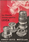 Les objectifs interchangeables Leica (Leitz) - 1936(CAT0172)