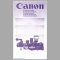 Guide des produits (Canon) - 1983<br />(CAT0222)