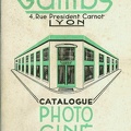 Catalogue Photo Ciné (Gambs) - 1953(CAT0268)