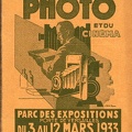 10<sup>e</sup> exposition de la Photo et du Cinéma 1933<br />(CAT0280)