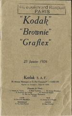 Kodak Brownie Graflex - 1926(CAT0298)